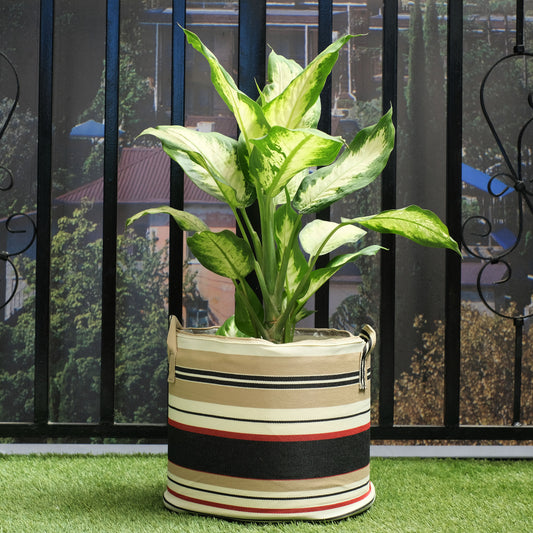 Multi-Color Fabric Planter with Liner