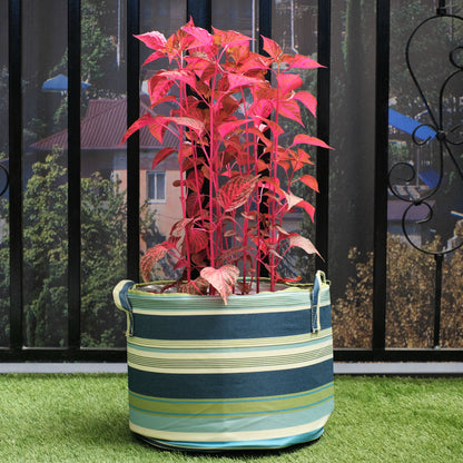 Multi-Color Fabric Planter with Liner